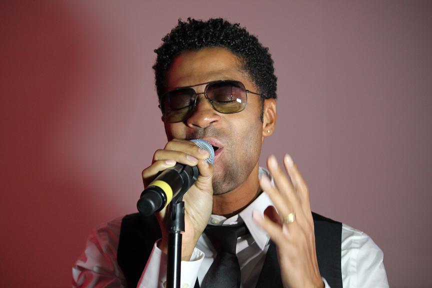 Eric Benet Live Real Love Listening Event NYC Nov 2011