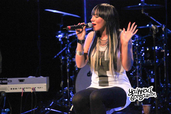Bridget Kelly Performing "Special Delivery" at the Best Buy Theater in NYC