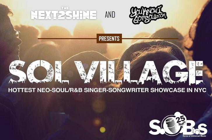 YouKnowIGotSoul Now Co-Producing Sol Village Showcase at SOBs in NYC