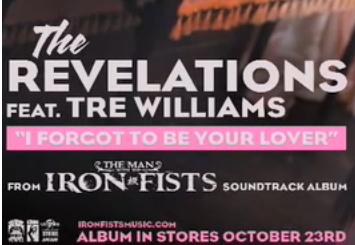 The Revelations featuring Tre Williams "I Forgot To Be Your Lover"