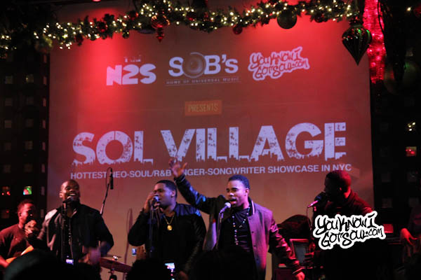 Gotham Citi SOBs Sol Village Dec 2012
