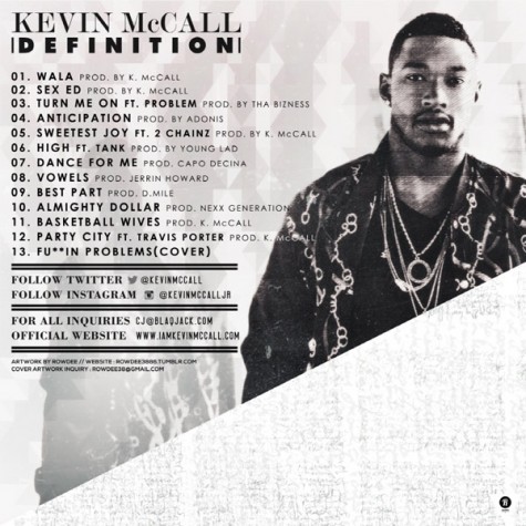 Kevin McCall Definition Back