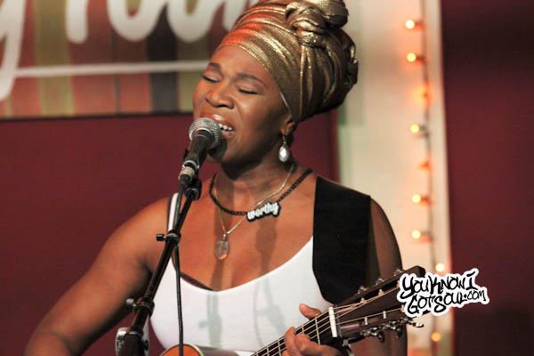 India Arie The Living Room LastFM 2013-6
