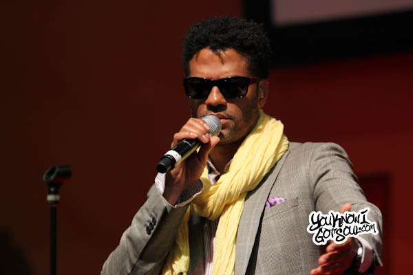 Eric Benet Performing "Chocolate Legs" Live at the McDonalds Soundstage Essence Festival 2013