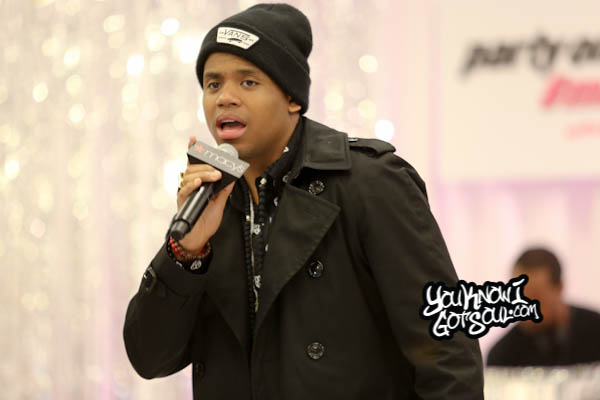 Recap & Photos: Mack Wilds Performs at Macy's Prom Fashion Show in NYC 4/5/14