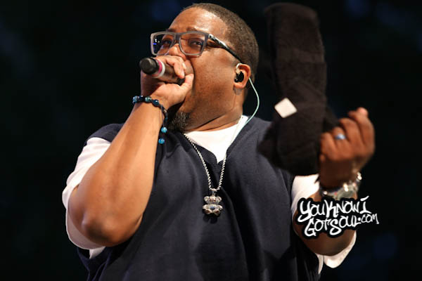 Dave Hollister Performing "Spend the Night" Live at Summerstage 2014