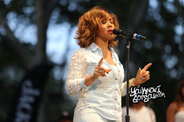 Erica Campbell Summerstage R&B Fest 2014-2