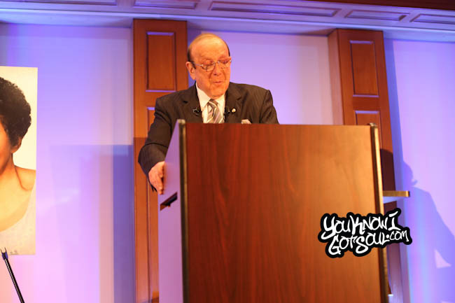 Exclusive: Clive Davis Introduces Aretha Franklin's New Album in NYC 9/30/14