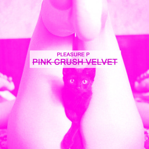 Pleasure P Pink Crushed Velvet