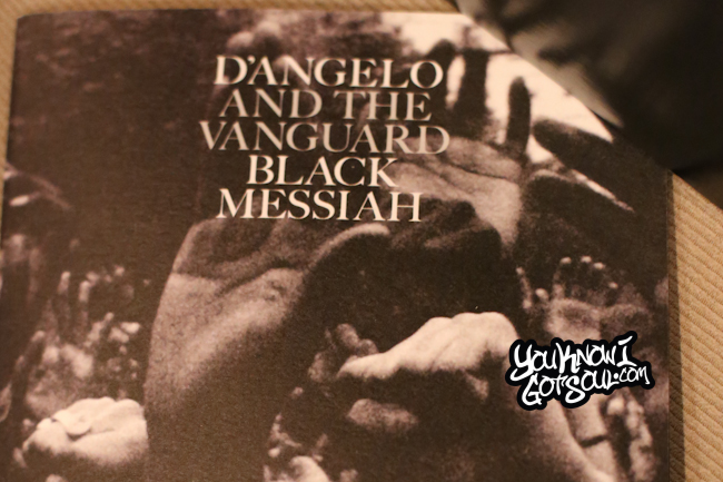 D'Angelo Black Messiah Listening Event 2014