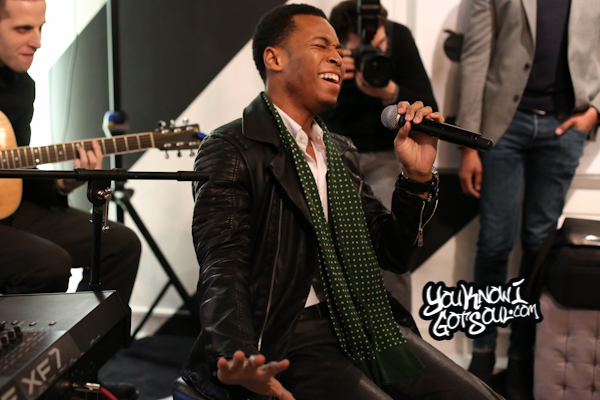 Recap & Photos: Kevin Ross Performs at Glade Pop Up Store in NYC 12/10/14