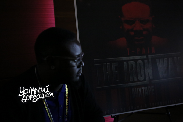 T-Pain The Iron Way Mixtape Listening Event March 2015-4