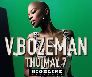 Giveaway: Win Tickets to See V. Bozeman Perform at Highline Ballroom 5/7