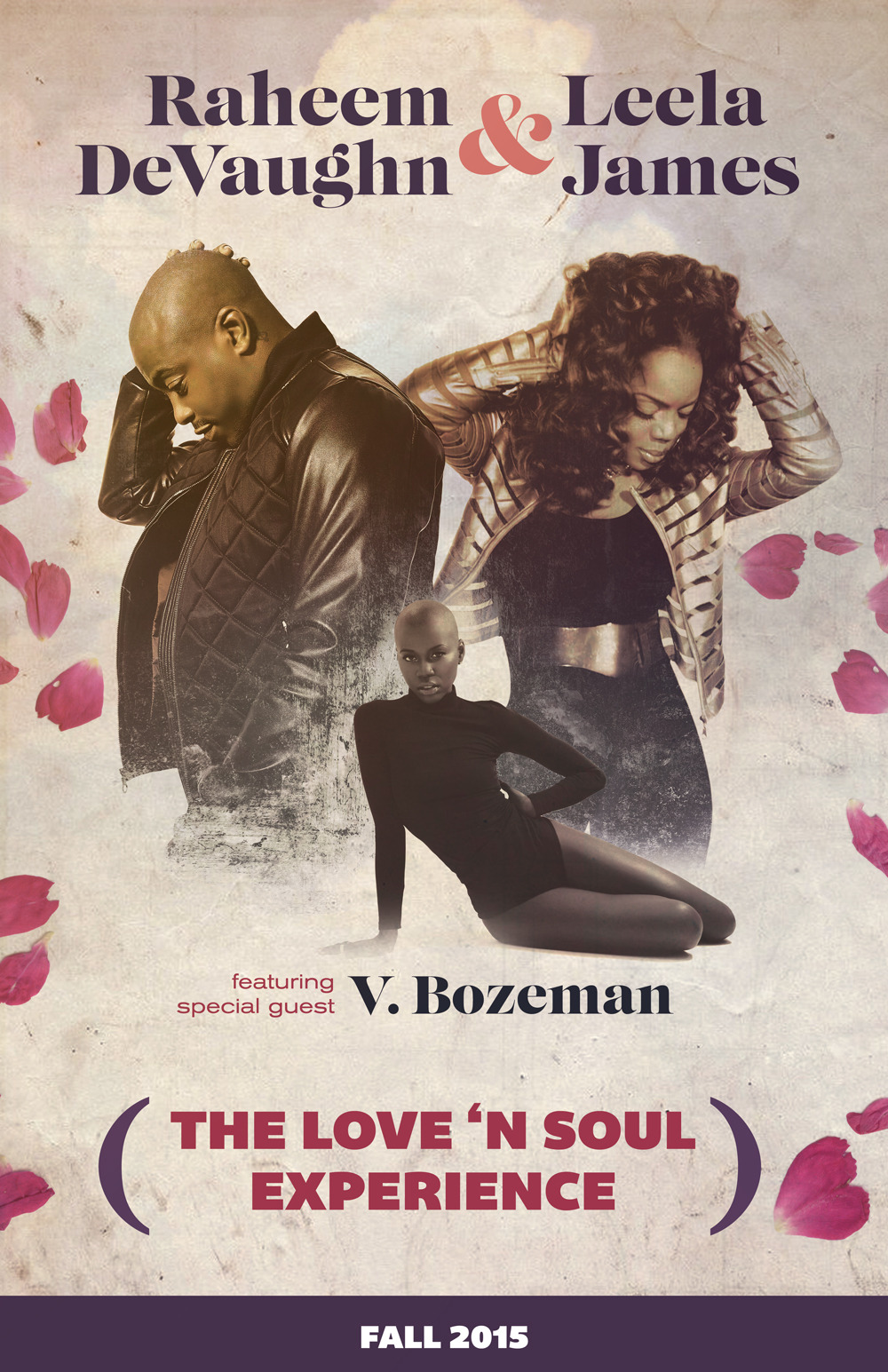 Raheem DeVaughn & Leela James Announce "The Love 'N Soul Experience" Tour With V. Bozeman