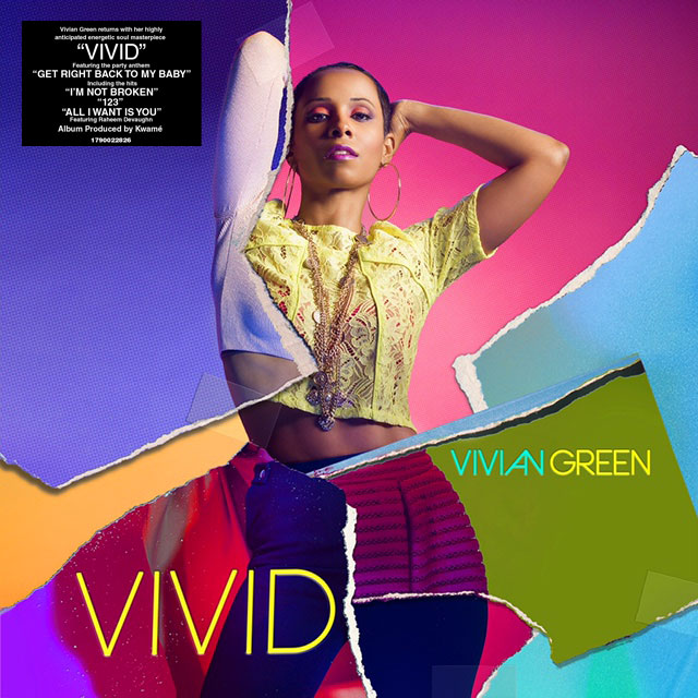 Vivian Green Reveals the Album Cover for Her Upcoming Album "Vivid"