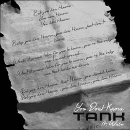 Tank You Dont Know Wale Single Cover