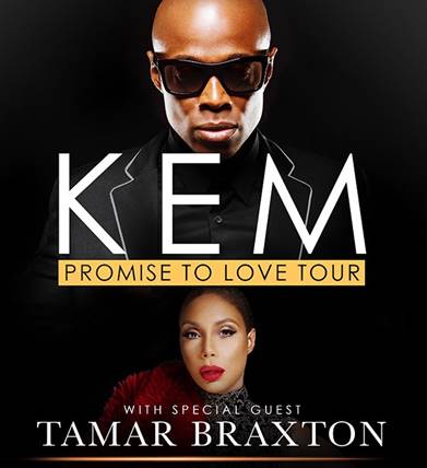 Kem Announces 2015 "Promise to Love Tour" with Special Guest Tamar Braxton