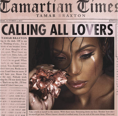 Tamar Braxton Calling All Lovers Album Cover