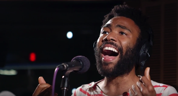 Childish Gambino Covers Tamia's "So Into You" Acoustic in Studio