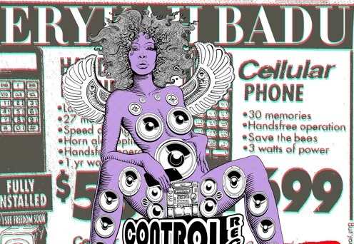 Erykah Badu Phone Down Single Cover – edit