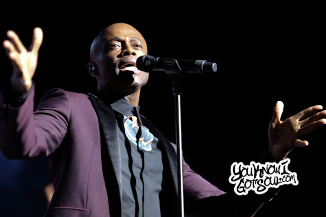 Kem Performs on "Promise to Love Tour" at Madison Square Garden with Jazmine Sullivan