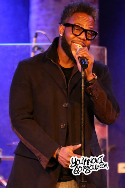 Dwele Performing Live at the City Winery in NYC Jan 2016