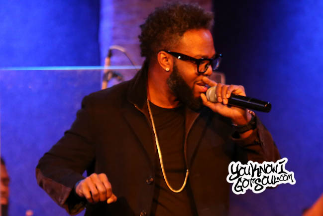 Dwele Performing Live at the City Winery in NYC Jan 2016