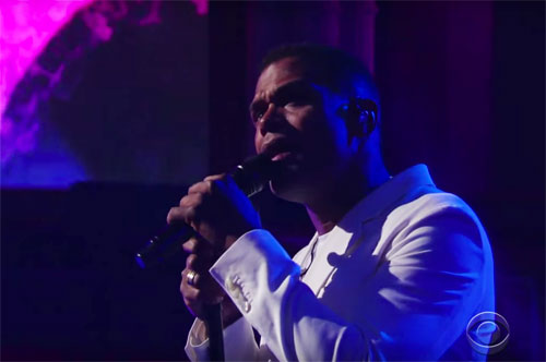 Maxwell Performs "Lake by the Ocean" on The Late Show with Stephen Colbert