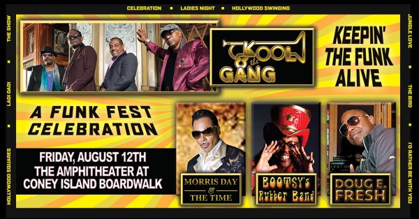 Giveaway: Win Tickets to See Kool & The Gang Perform Live at Ford Amphitheater in Brooklyn 8/12/16