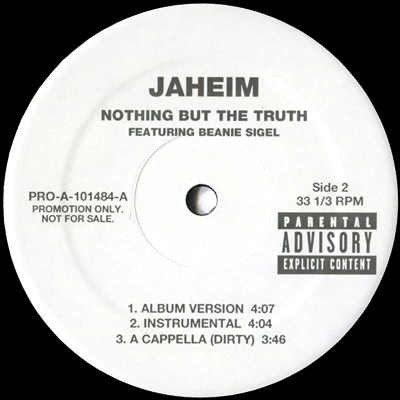 Rare Gem: Jaheim - Nothing But the Truth (featuring Beanie Sigel)