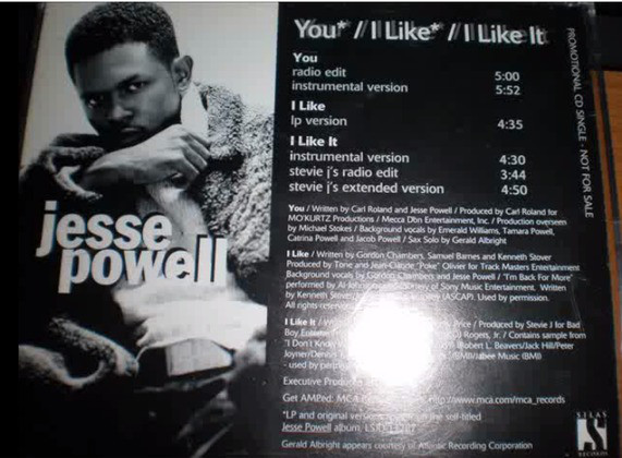 Rare Gem: Jesse Powell – I Like It (featuring Kelly Price) (Stevie J’s Remix)