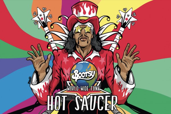 New Music: Bootsy Collins - Hot Saucer (featuring Musiq Soulchild & Big Daddy Kane)