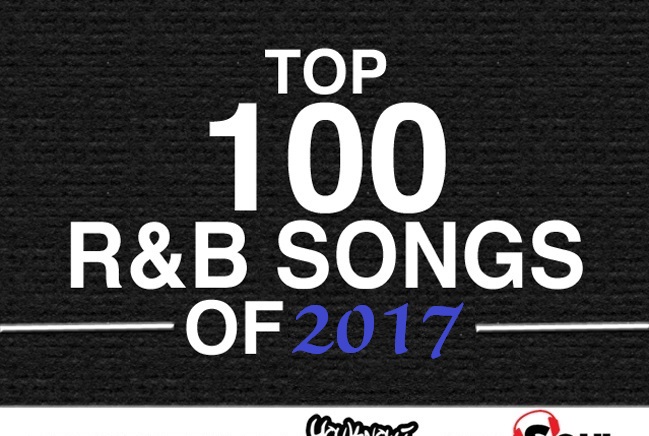 The Top 100 R&B Songs of 2017 Spotify Playlist