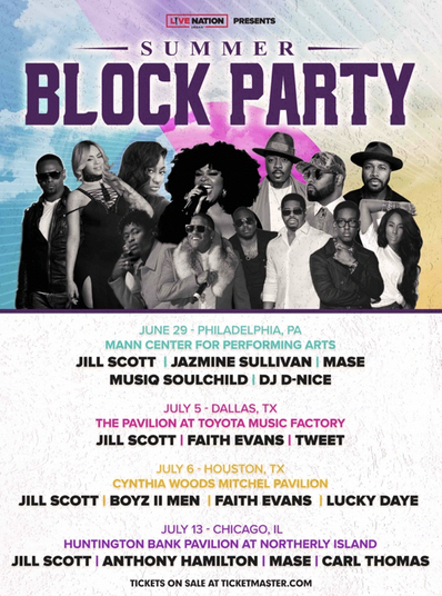Jill Scott R&B Block Party Festival