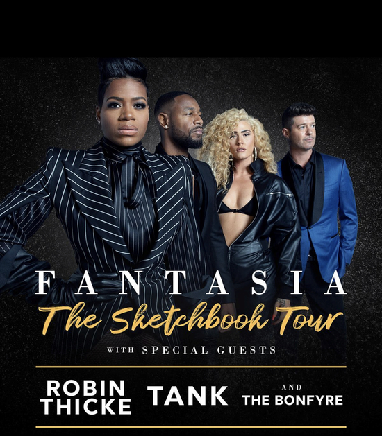 Fantasia Tour Tank Thicke Bonfyre
