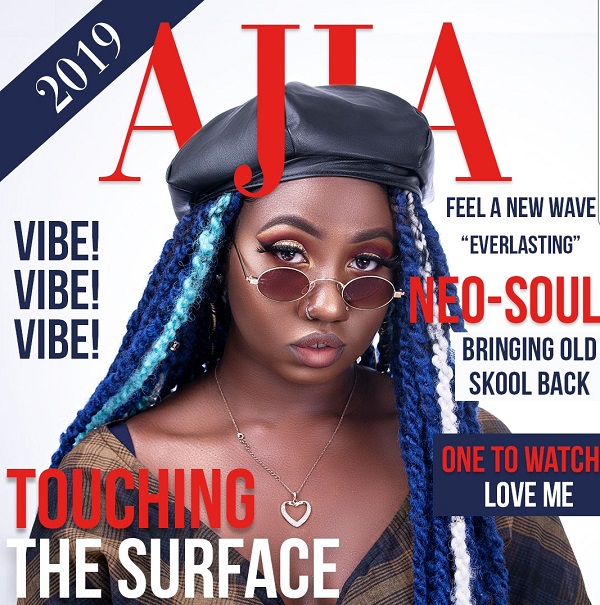 AJia Touching the Surface EP Cover