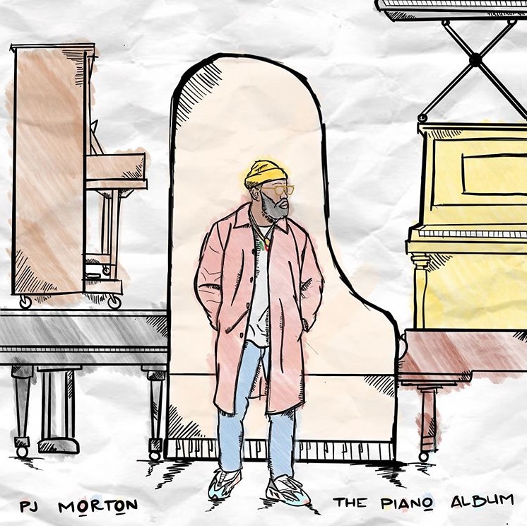 PJ Morton The Piano Album Cover