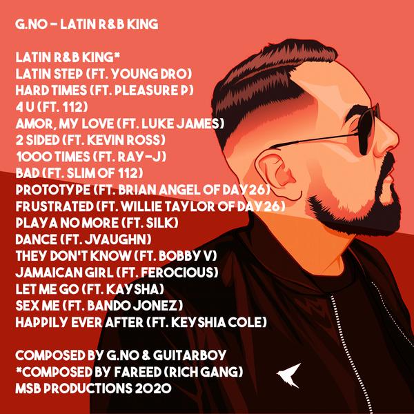 G. No Latin R&B King Back Cover