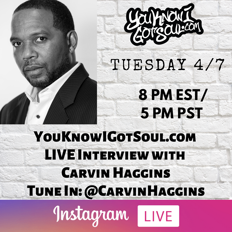 Carvin Haggins Talks Introducing Musiq Soulchild, His Writing Process, Creating His Biggest Hits (Exclusive)