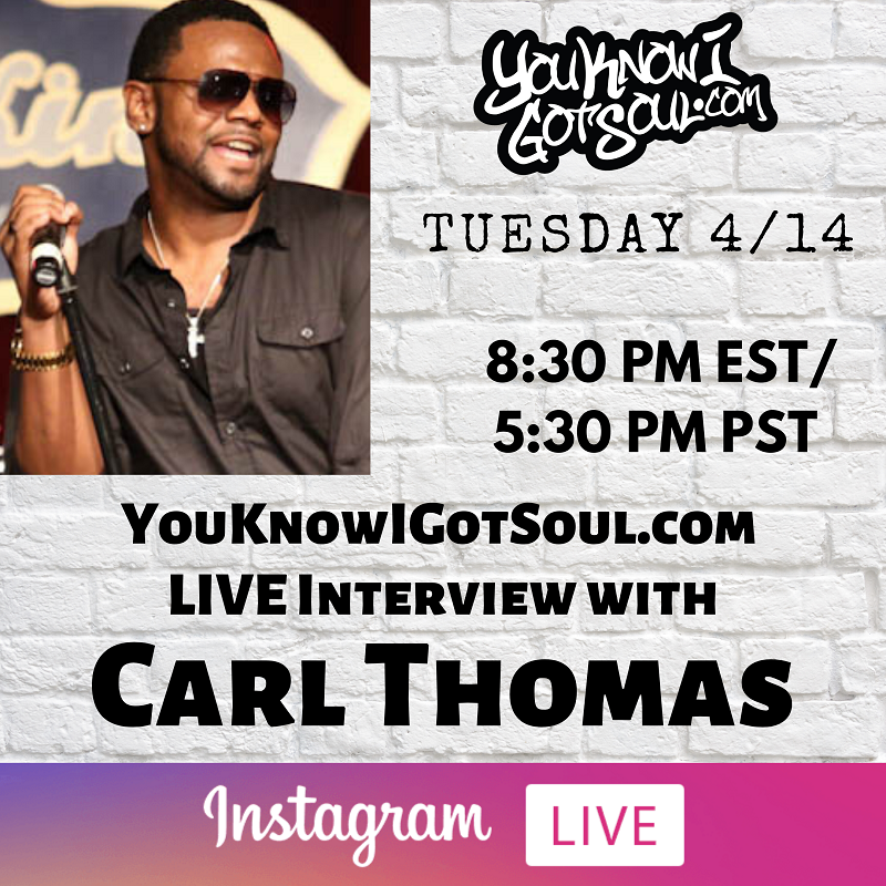 Carl Thomas Talks 20th Anniversary of Debut Album "Emotional", Story Of How He Signed to Bad Boy, New Music (Exclusive)