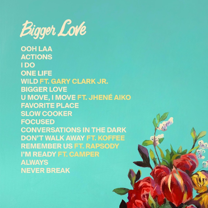 John Legend Bigger Love Back Cover