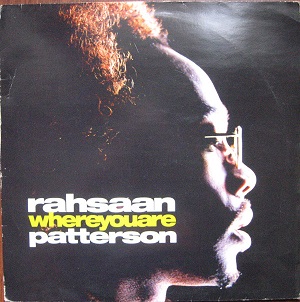 Rahsaan Patterson Where You Are