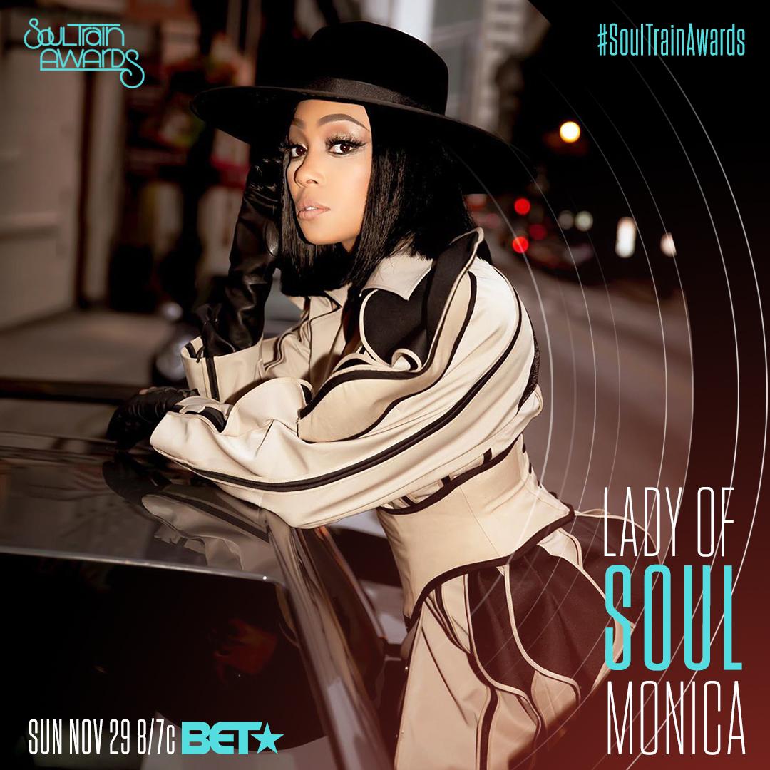 Monica To Be Honored With the "Lady of Soul" Award at 2020 Soul Train Awards