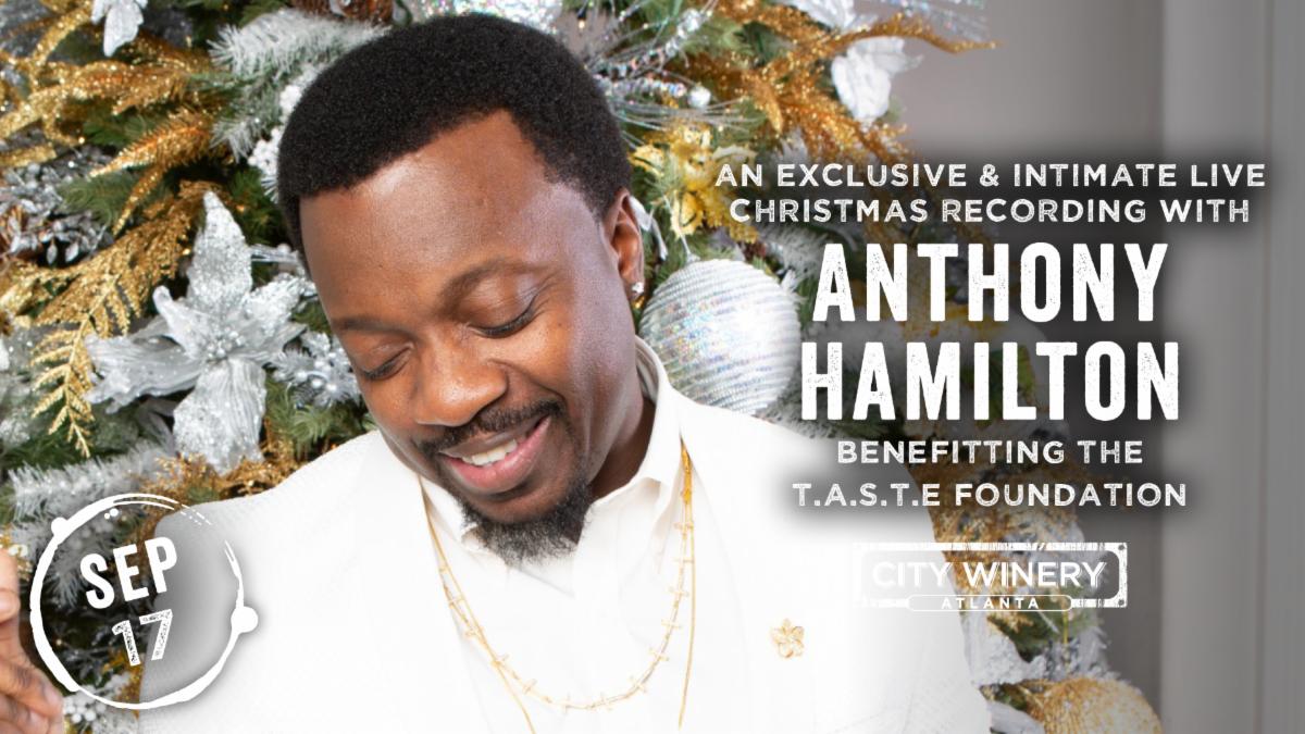 Anthony Hamilton City Winery Live Christmas Album