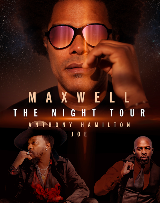 Maxwell Announces Upcoming Tour with Anthony Hamilton & Joe
