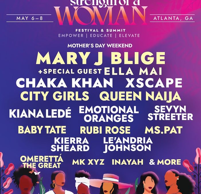 Mary J. Blige Announces Her First Ever “Strength Of A Woman” Festival