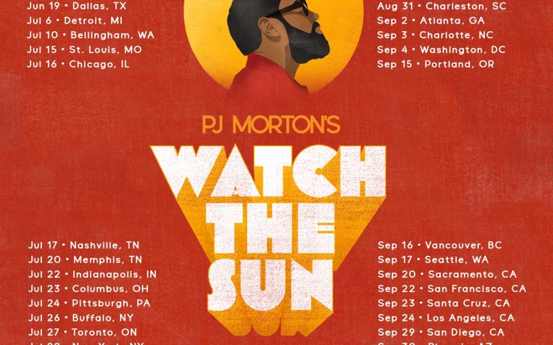 PJ Morton Watch the Sun Tour 2022