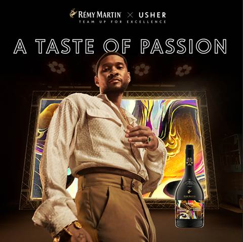 Usher Teams Up With Remy Martin For “A Taste of Passion” Global Campaign