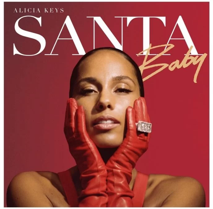 Alicia Keys Santa Baby Album Cover