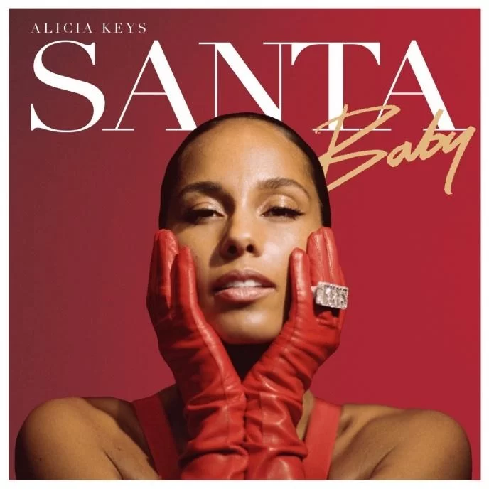 Alicia Keys Santa Baby Album Cover